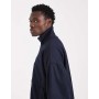 ASOS DESIGN wool look track jacket in navy