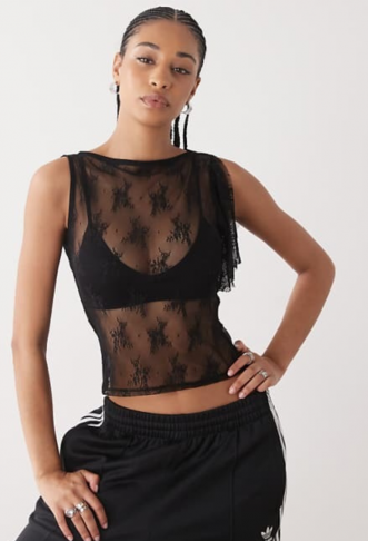 COLLUSION lace flutter one...