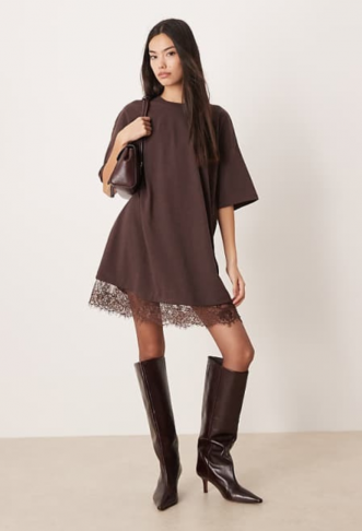 ASOS DESIGN oversized mini...