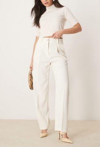 ASOS DESIGN straight leg...