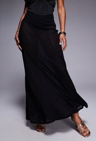 ASOS DESIGN godet semi...