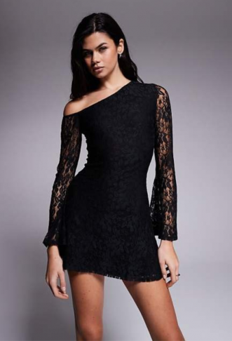 ASOS DESIGN lace off...