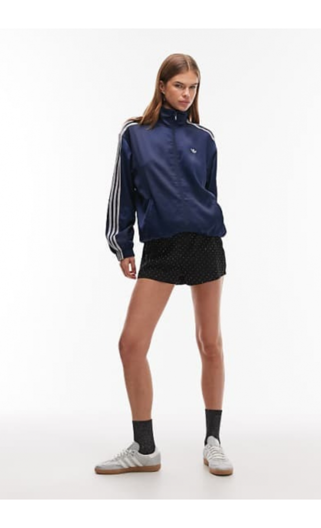 adidas Originals satin Firebird disco track top