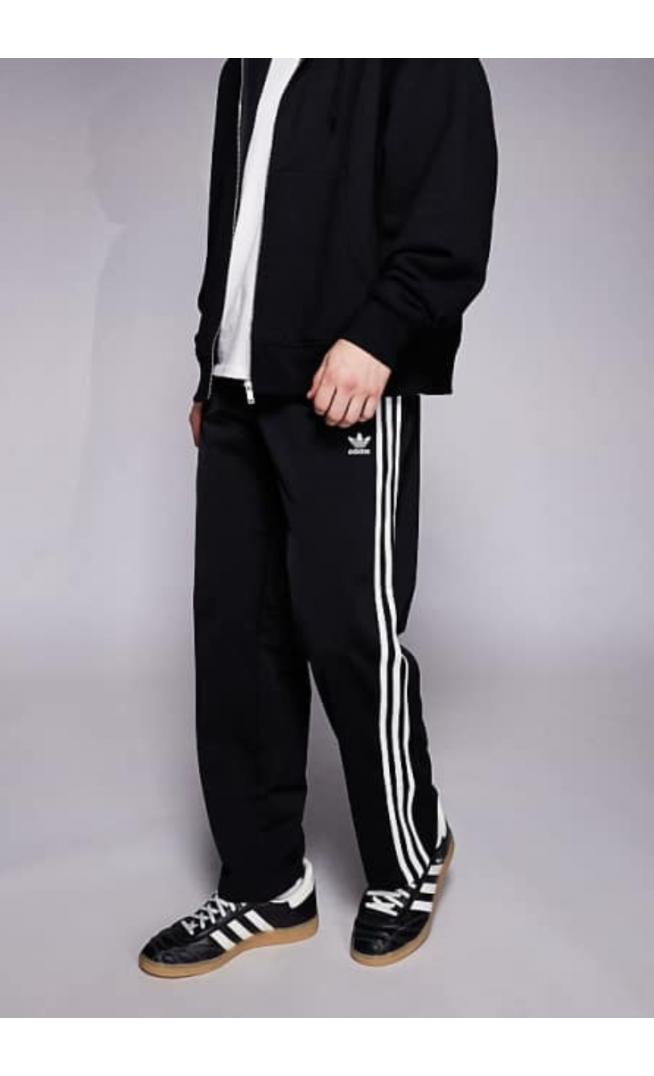adidas Originals Firebird track pants in black