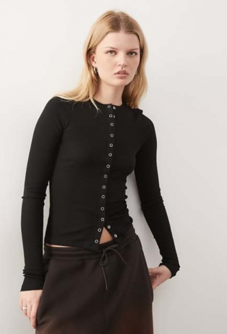 Weekday slim fit button...