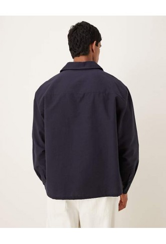 ASOS DESIGN oversized textured shirt