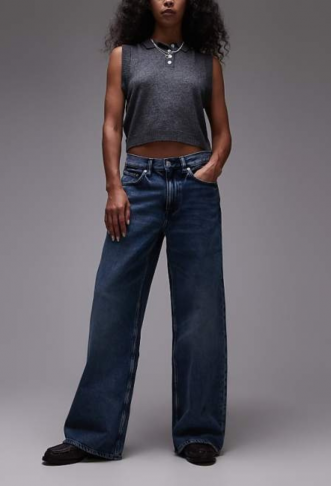 ARKET Cloud low rise baggy...