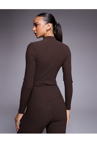 ASOS 4505 Ski thermal ribbed fleece body