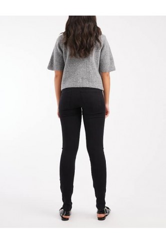 ONLY Royal high waisted skinny jeans in black
