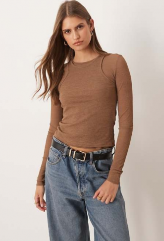 ASOS DESIGN double layer...