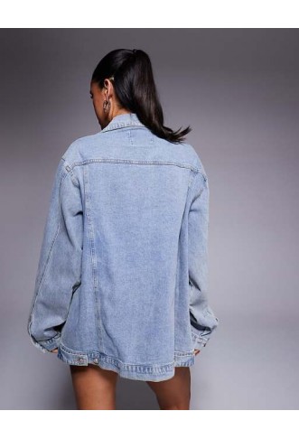Princess Polly All You Need oversized denim jacket
