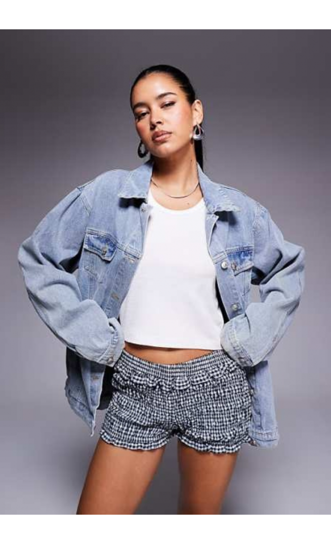 Princess Polly All You Need oversized denim jacket