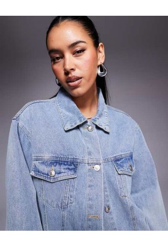 Princess Polly All You Need oversized denim jacket
