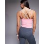 4505 Tennis active double-layer tank top with cross strap