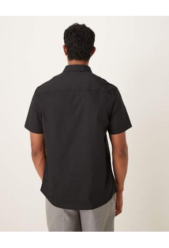 ASOS DESIGN formal easy iron poplin regular shirt