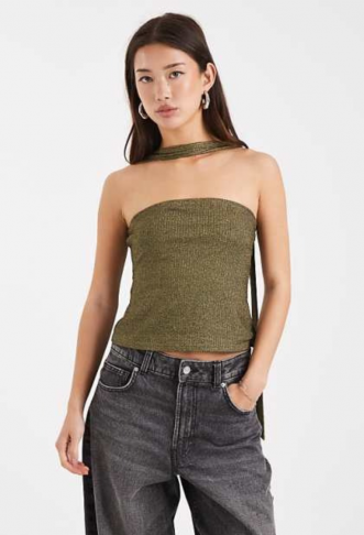 Miss Selfridge metallic...