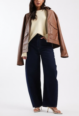 ASOS DESIGN high waisted...