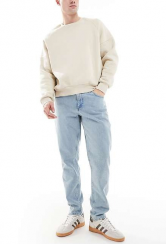 ASOS DESIGN tapered jeans...