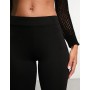 ONLY high waisted flares in black