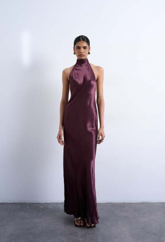 Topshop tie neck halter...