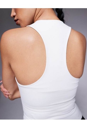 4505 Icon soft touch racer back vest with inner bra