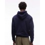 Lacoste tonal logo hoodie in navy