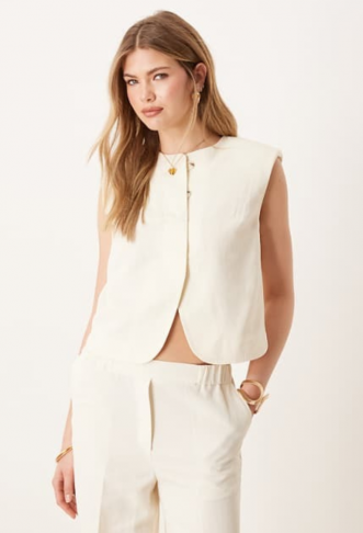 ASOS DESIGN high neck boxy...