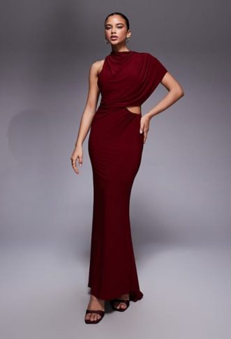 ASOS DESIGN slinky caped...