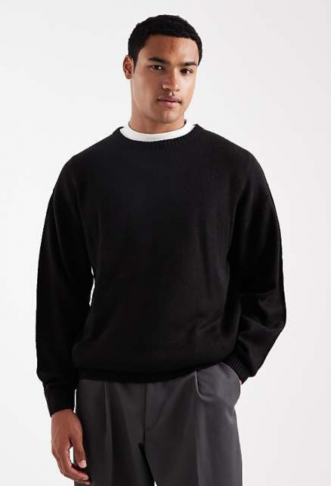 JJ Rebel relaxed fit knit...