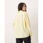 JJXX Bella long sleeve shirt in butter yellow