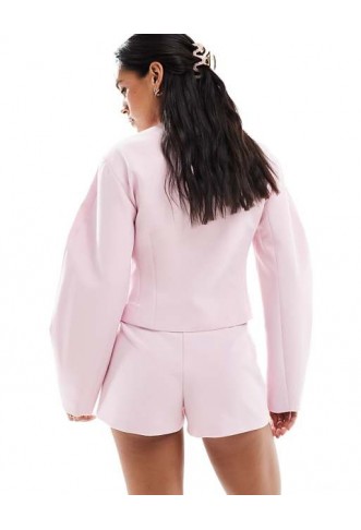 ASOS DESIGN pelmet skort in baby pink