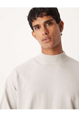 ASOS DESIGN relaxed long sleeve knitted t-shirt