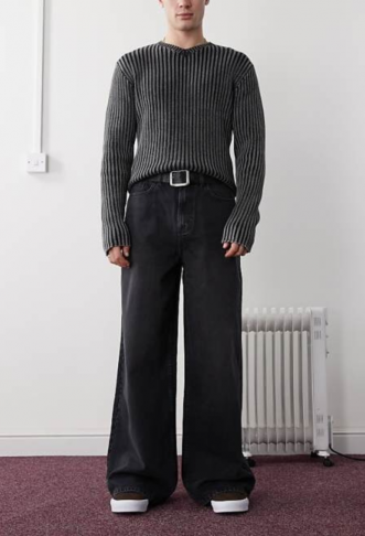 COLLUSION X003 wide leg...