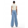 ASOS DESIGN Tall wide leg dad jeans in mid blue