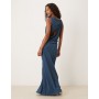ASOS DESIGN maxi dress with cut out back