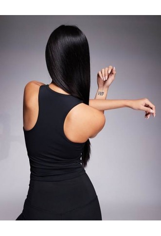 4505 Icon active vest with inner bra in black