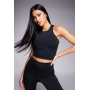 4505 Icon active vest with inner bra in black