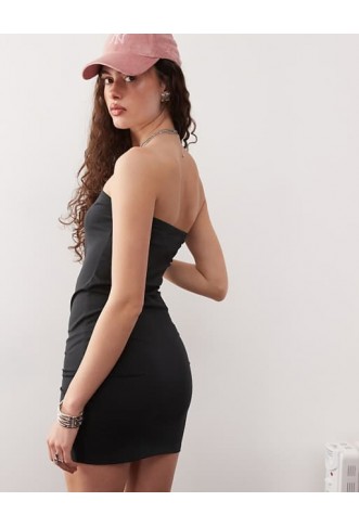 COLLUSION bandeau mini dress