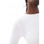 Cotton On long sleeve crew top in white