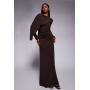 Daska slinky one cape detail maxi dress
