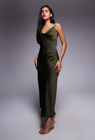 New Look satin cowl neck...