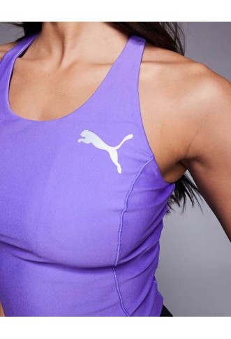 Puma Raceday Ultraform crop t-shirt in purple