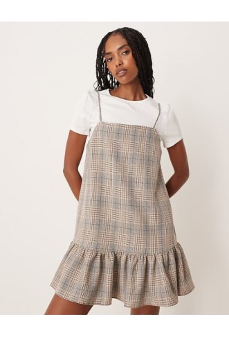 ASOS DESIGN hybrid cami mini dress