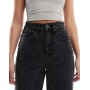ONLY Hope wide leg jeans with rhinestones