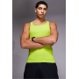 4505 square neck slim fit seamless rib training vest