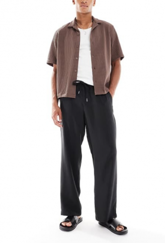 ASOS DESIGN wide leg...