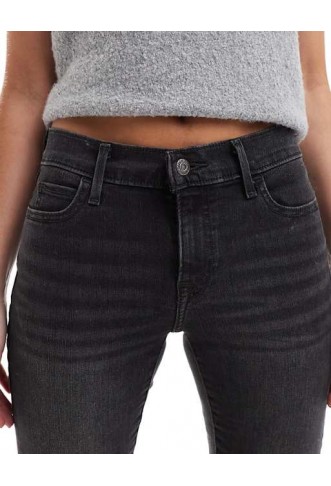 Levi's 710 super skinny jeans in washed black