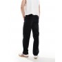 JJ Rebel loose fit cargo trouser in black