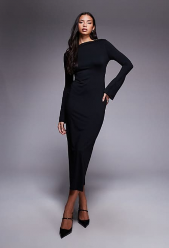 ASOS DESIGN slash neck...