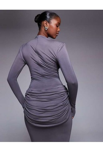 Wanderdoll Ashtin second skin high neck Dress